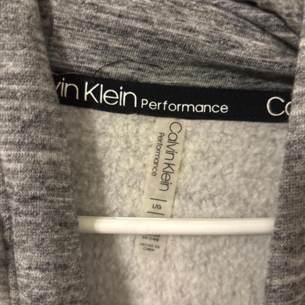 Calvin-klein-sportswear Women's Grey Hoodie - Picture 3 of 4